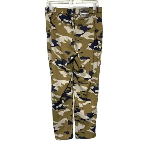 NWT Womens Size 14 Banana Republic Hayden Camo Print Ankle Length Pants - Picture 3 of 4